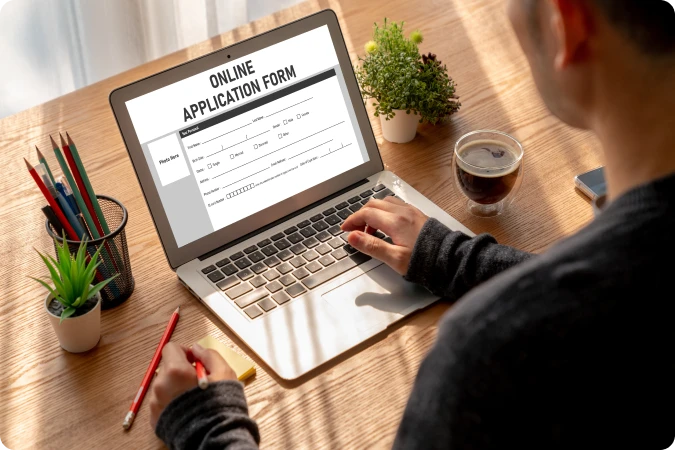 FILLING UP AND SUBMISSION OF APPLICATION FORM