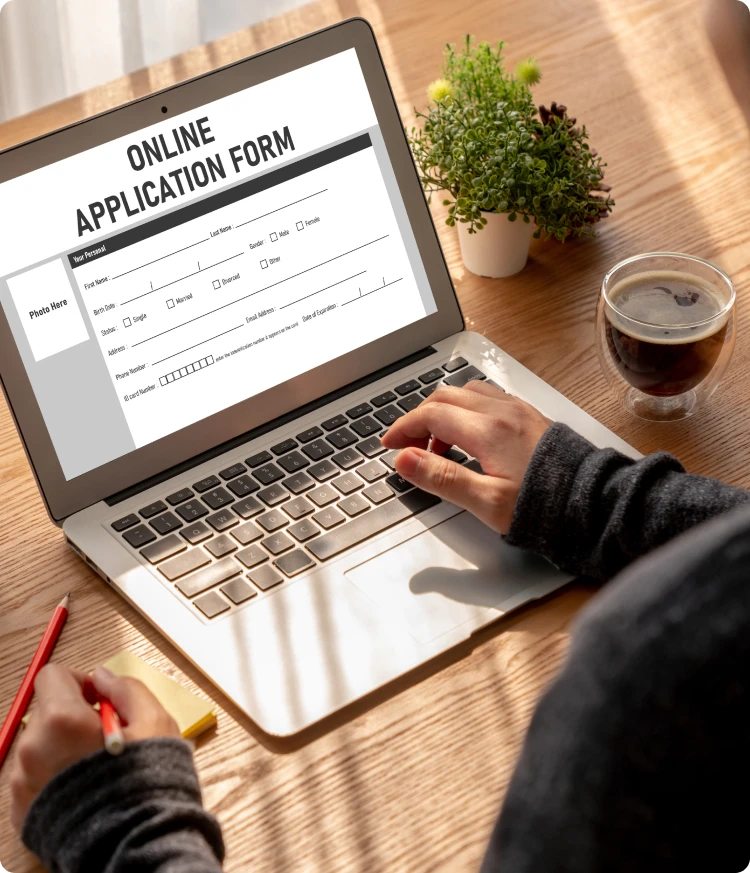 FILLING UP AND SUBMISSION OF APPLICATION FORM