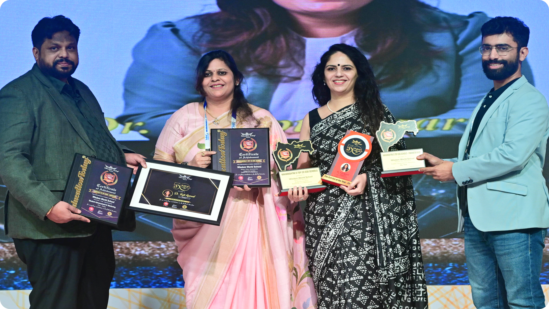 Exemplary Leadership at Vishwakarma Group of Schools Recognised by Education Today